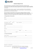 Silver Mountain Resort Donation Request Form