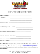 Appleton Donation Request Form