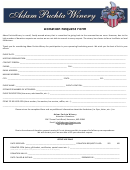 Adam Puchta Winery Donation Request Form