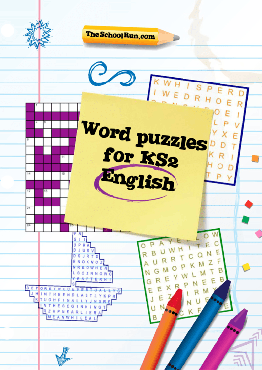 Word Puzzles For Ks2 English Printable pdf