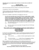 Instructions For The Notary Public Application
