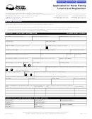 Application For Horse Racing Licence And Registration