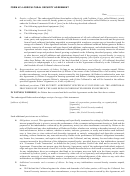 Form 4c.4 Agricultural Security Agreement
