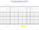 Lake County Department Of Utilities Quarterly Ladder Inspection Form