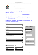Fraud Report Form