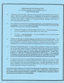 Elevation Certificate Template - Douglas County Printable pdf