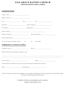 Vbs Registration Form