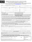 Minnesota Birth Record Application Form