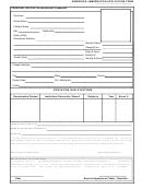 Admission / Immigration Application Form