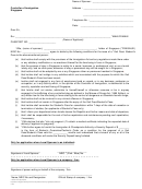 Immigration Application Form