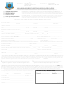Oklahoma Resident Lifetime License Application Form
