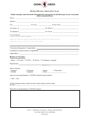 Medical Mission Application Form