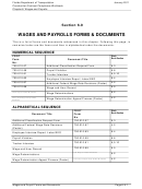 Florida Wages And Payrolls Forms & Documents