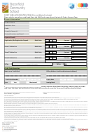 Credit Card Authorisation Form (visa And Mastercard Only)