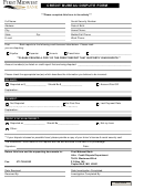 Credit Bureau Dispute Form
