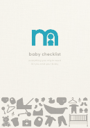 New Baby Checklist Template With Notes - Mothercare
