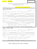 Fillable St. Andrew The Apostle Roman Catholic Parish Parish Registration Form Printable pdf