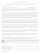 Actor/particpant Release Form