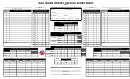 Aau Inline Hockey Official Score Sheet
