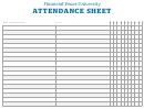 Financial Peace University Attendance Sheet