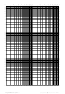 Logarithmic Graph Paper Template