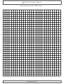 1/4 Inch Graph Paper With Black Lines