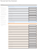 Personal Cash-flow Statement Template