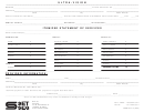 Itemized Statement Of Services Form