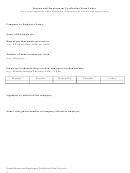 Income And Employment Verification Form Letter