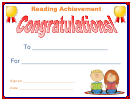 Congratulations Certificate Template