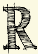 Letter R Template