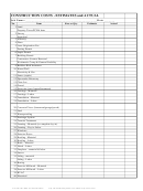 Construction Cost Analysis Worksheet - Estimates And Actual