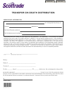 Transfer On Death Distribution Form