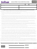 Fillable Qualified Plan Certification Form Printable pdf