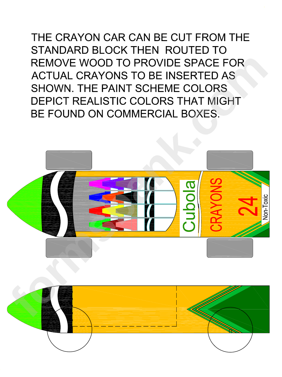 Pinewood Derby Templates