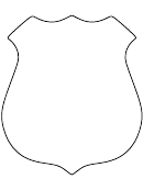 Police Badge Template