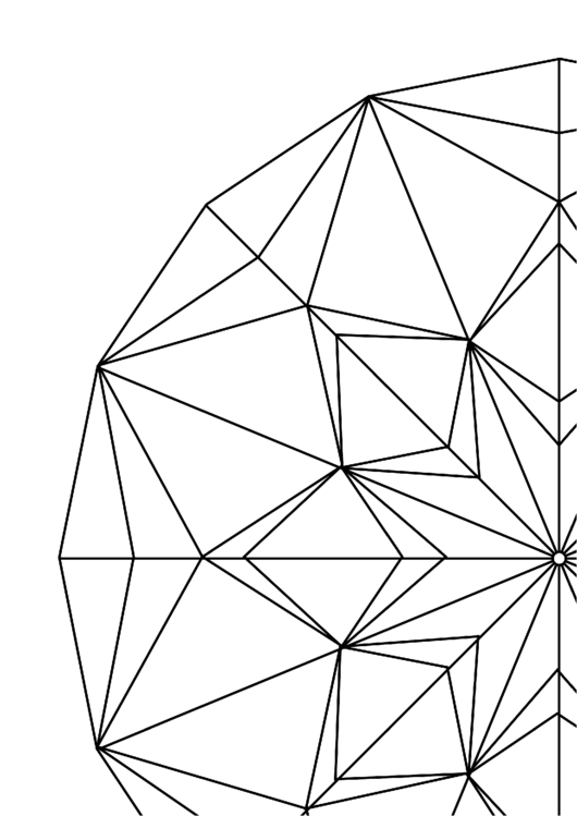 Mandala Template printable pdf download