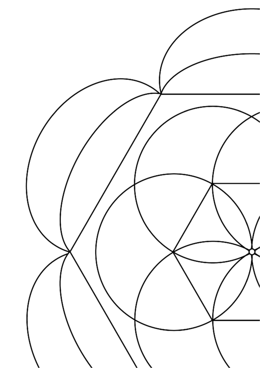 Mandala Template printable pdf download
