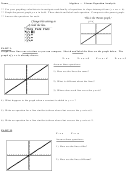 Linear Equation Analysis Printable pdf
