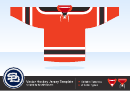 Vector Hockey Jersey Template