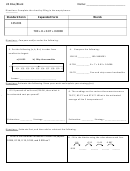Math Comparison Worksheet Template