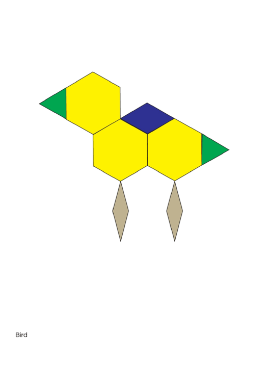 Bird Pattern Block Templates