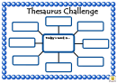Thesaurus Challenge