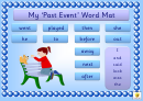 My 'past Event' Word Mat