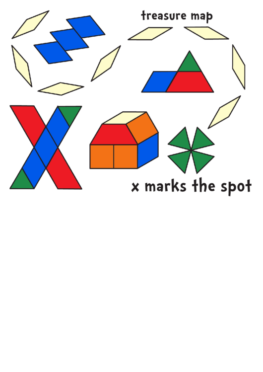 X Marks The Spot (Color) Printable pdf