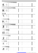Ic L10d1 Character Worksheet Template Handwritten Style