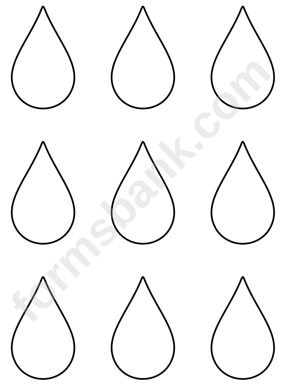 Outline Flame Template