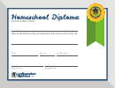 Homeschool High School Diploma Template