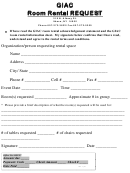Room Rental Request Form