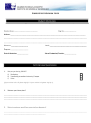 Student Exit Interview Form